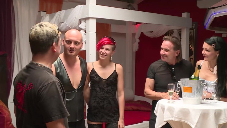 Gang Bang Germany: Beach Club with Big Fuck Orgy in the Pool with...