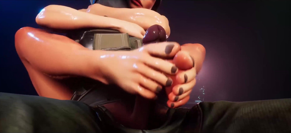 Alita: 펨돔 풋잡을 받는 와일드 라이프 솔저