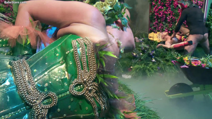 Babe Stare: Poison Ivy parody: Sexy girls in costumes have an orgy