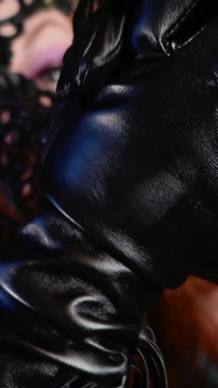 Compilation of ASMR videos: hottest gloves fetish (Arya Grander)