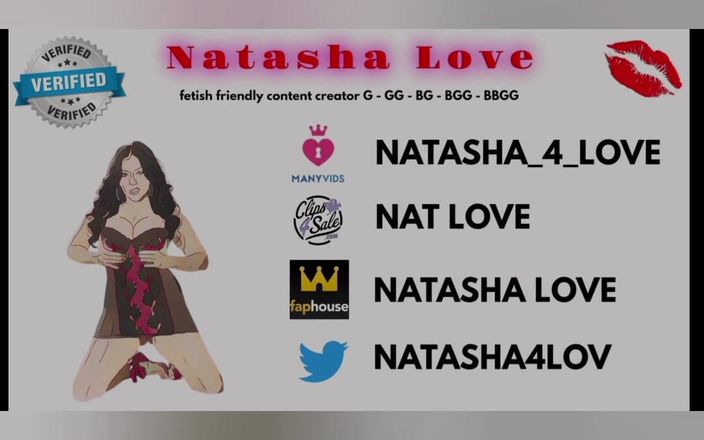 Natasha Love: Gioca con la figa con il body