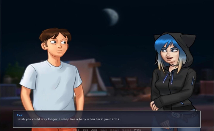 Hentai World: Letní sága - noc šukání studentů na střeše