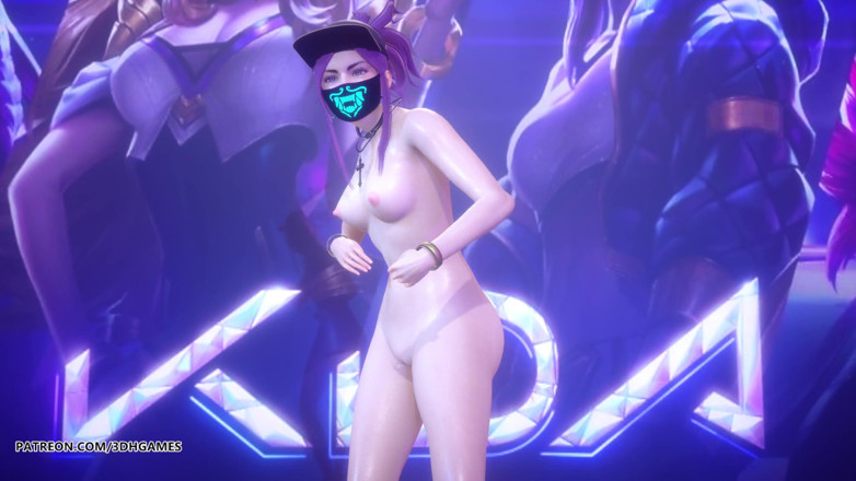 3D-Hentai Games: [MMD] Exid - Já a vy Ahri Akali Evelynn sexy nahý...