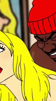 Żonaty gospodyni Domowa Maria rozkłada nogi i staje się żoną dziwki. Cartoon Hentai