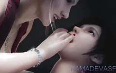 Final Fantasy Vii Shinras Justass Scarlet x Tifa door Kamadevasfm-animatie met geluid 3D Hentai porno sfm