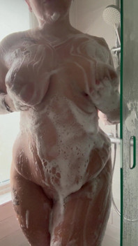 Soapy in Shower