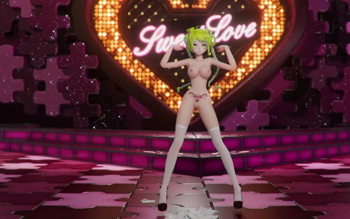 Smixix: Hatsune Miku Shake It Song Dezbrăcare Dans Hentai Mmd 3D Blonde...