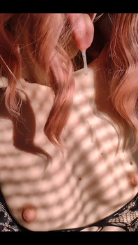 Is There a Kind Soul Here Who Would Lick the Saliva off My Tits?