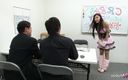 Full porn collection: चिकनी चूत वाली कॉलेज जापान की कमसिन की टीचरों द्वारा तीन लोगों वाली चुदाई में चुदाई