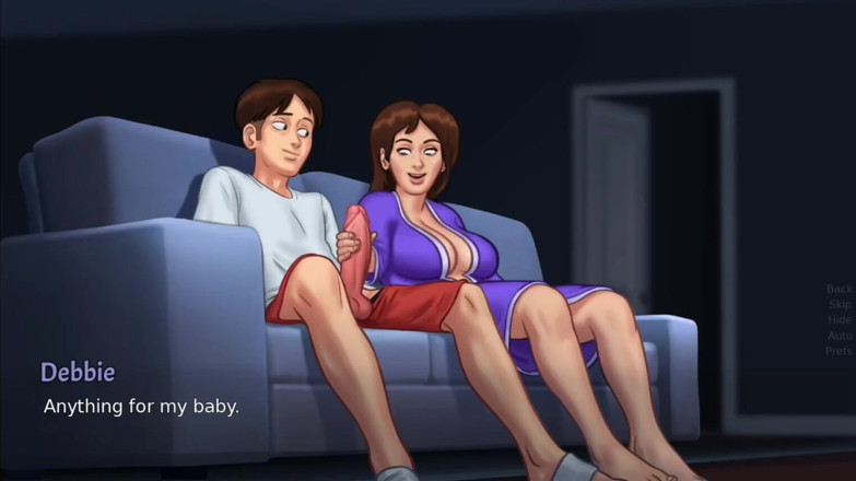 Xr Gamer: Debbie Gives Anon a Hot Blowjob for the First Time