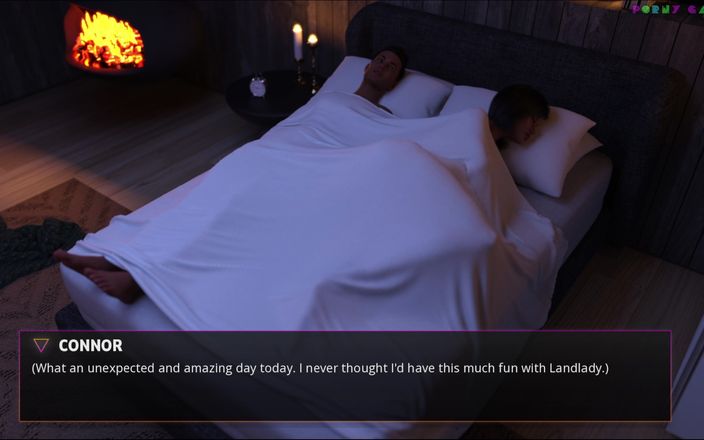 Porny Games: Опівнічний рай від lewdlab - ледачий ранок з мачухою, яка грає в рольові ігри на ліжку 25