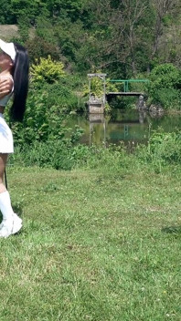 Right in the Hole - Latina Babe Gets Anal Sex on Golf Field