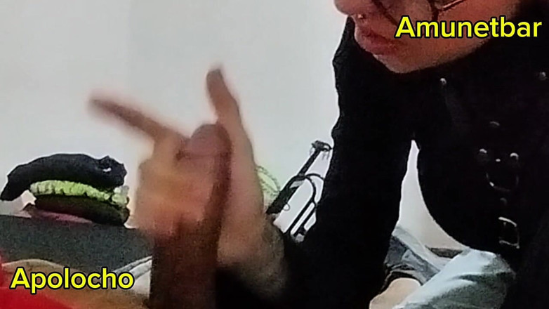 ApoloCho: 자지 배고픈 친구로부터 오럴