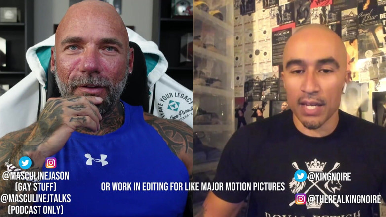Raw and Uncensored with Masculine Jason: Porn Star Confessions - King Noire (episod 114)
