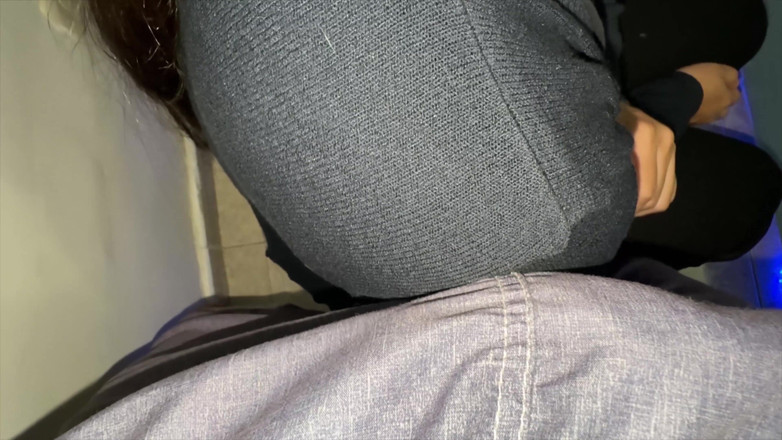 CoupleOfHotSins: He Puts His Penis on Her Shoulder and She Grabs...