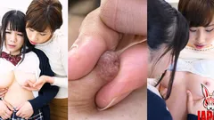 Nipple Licking Lesbians: Teacher-student Nipple Play - Split Nipples