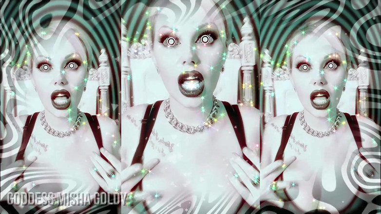 Goddess Misha Goldy: Reprogrammation en spirale ! Tu es ma création insouciant !