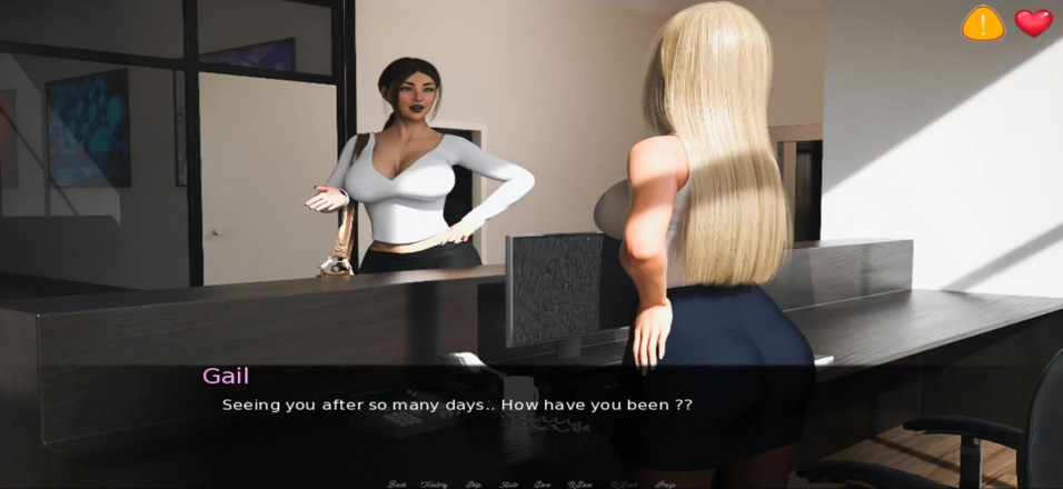 Visual Novels: The office part 7