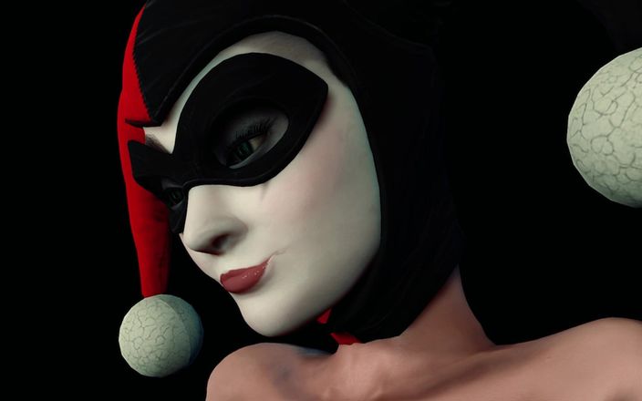 3DHentaiBeauties: Harley Quinn külotlu çorapla ayakla muamele