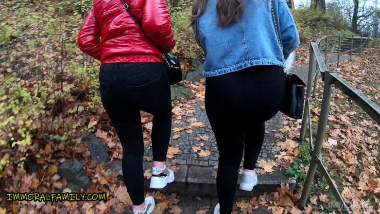 Immoral Family: Taylee Wood &amp; Zara Lick PAWG THREESOME Make Grinch Love Christmas –...
