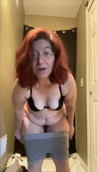 Ellie Tries on New Clothes