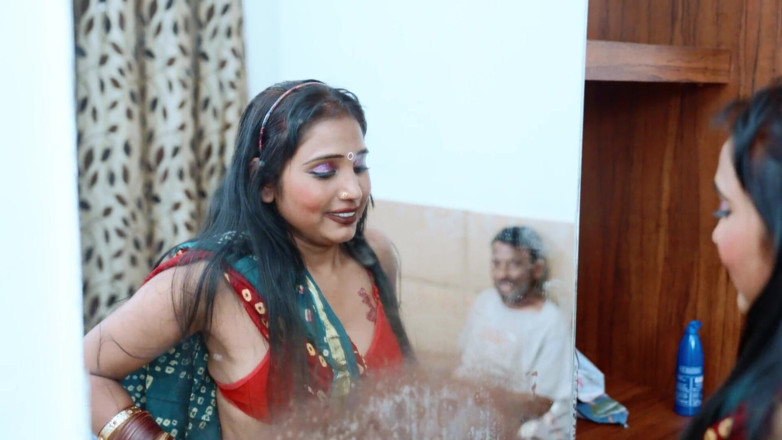 Kamasutra61: Hete Desi Indische echtgenoot vrouw naakt seks voordat ze naar...
