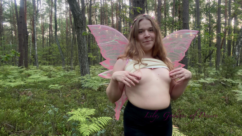 Lily, Goddess of Desire: Conosci una ninfa nella foresta che ti incanta pov