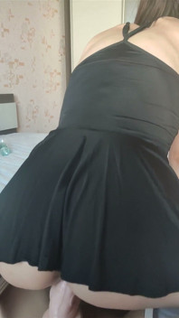 I Ride the Dildo on Top and Had an Orgasm. the Cream Flows Down