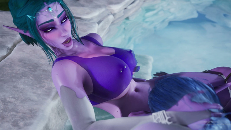 Hentaigamer18: Seksi elf büyük yaraklı bir elf tarafından sikiliyor