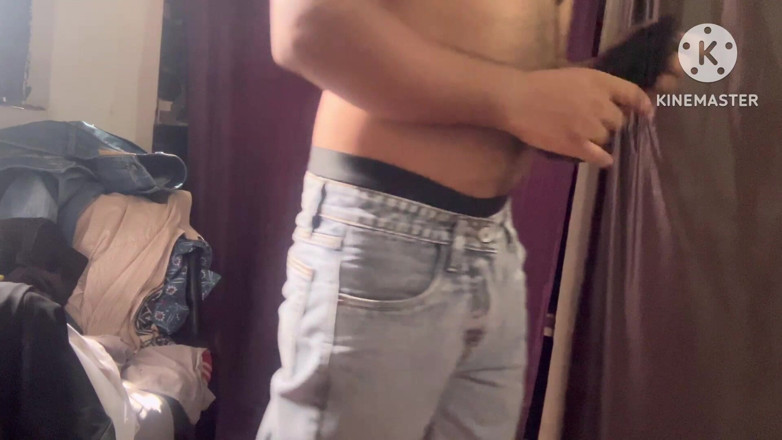 Desi__Panda: Hetero vriend eerste keer in grote monsterlul ondergoed