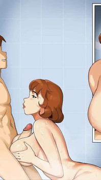 MILF Plaza: geile MILF macht handjobs, möpse und bekommt ihr hinternloch im haus gefingert - episode 3