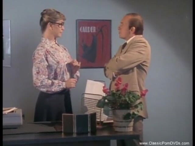 Classic Porn DVDs: Sexy secretary is getting fucked by her boss