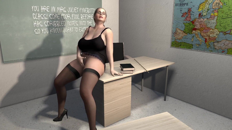 Wraith ward: Nauczycielka palcami swojej cipki przed swoim uczniem: 3D Porno