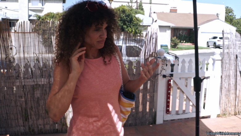 VibeWithMommy: Stepmom Fucks Her Stepson in Front of Nervous Friend