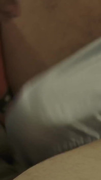 Little Blue Satin Thong Panties Play