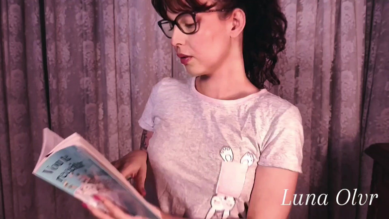 LunaOlvr: Tattooed White Teen Sucks Her Stepbrother and Sits Until She...