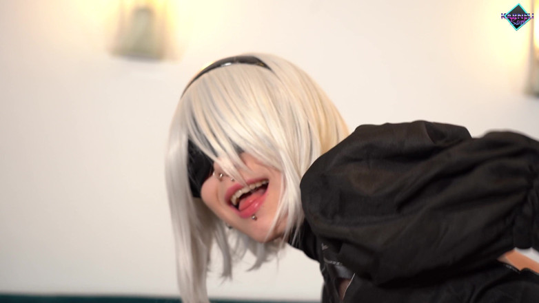 Karneli Bandi: Nier Automata 2B loves anal and ride a dildo. Karneli Bandi