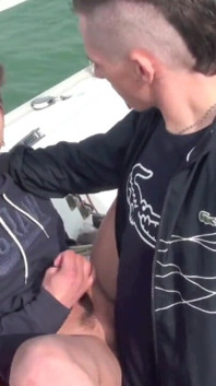 Nick want to be fucked on the sea on the boat but it s not free