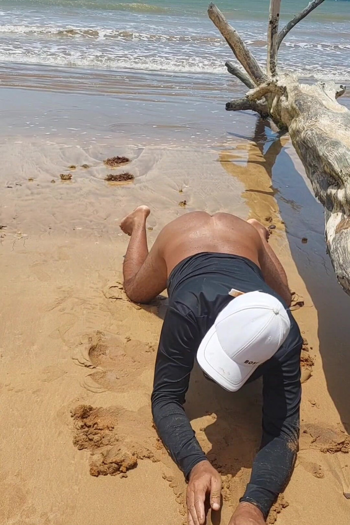 Ladysilvas: Ladysilva naken på stranden jag vill verkligen heta på stranden