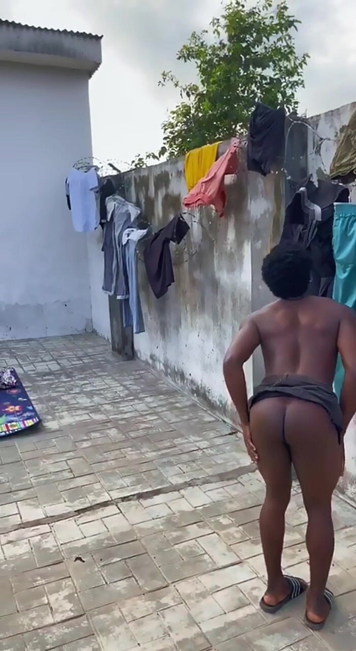 BLACKSHOOTERR: Outside Compound Anal Sex with Sassypussyy