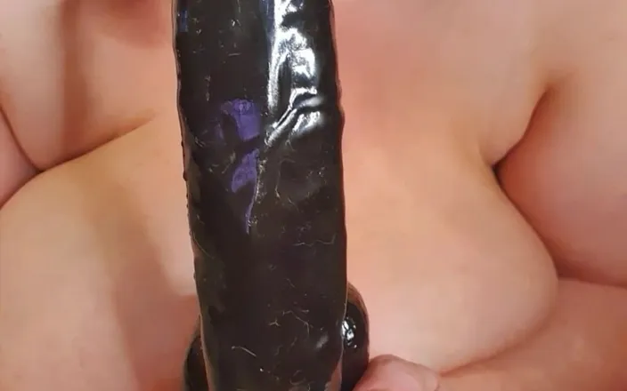 JJ Jewel BBW: Titty Fucking BBC Dildo Sucking Play