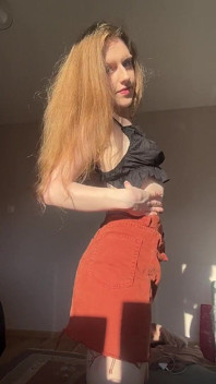 Striptease En Poesje Vingeren Masturbatie
