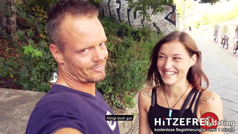 Hitzefrei: Hot teen ass! Mina's first outdoor fuck-date! Part 1
