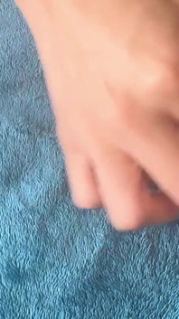 Woman Comes Home From Bathing, Puts on Her Underwear and Paints Her Toenails, Which Excites Him and He Ends up Masturbating.