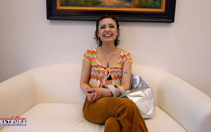 Brand New Amateurs: Wendy Inked Brunette Coed Audition Toys Rimjob and Greedy Swallow!