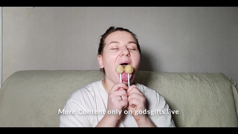 Godsgifts1: Çifte oral seks lolipopu nasıl seviyorum