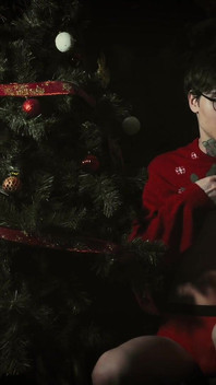 Jer K off Under the Christmas Tree