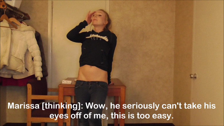 Marissa Sweet: インストラクターのおへそと戦利品の割れ