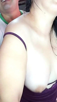 Sexy Amateur Stepmom with Big Natural Tits Bouncing Wildly During Kitchen Fuck - Loud and Intense Moans