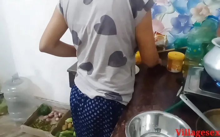 Villagesex91: Had Sex with Wife in Kitchen Wearing Red Saree